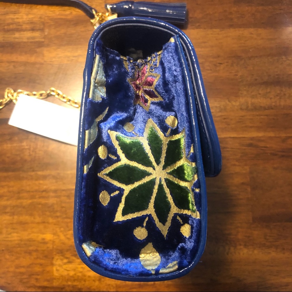 Tory Burch Cosmic Floral Crossbody Bag - Picture 10 of 14
